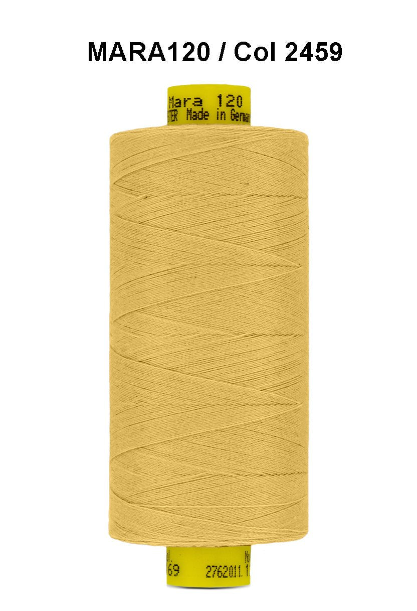 Gütermann Industrial Mara 120 Thread - SHADE CARD 25 to 28 - Galedi Pins