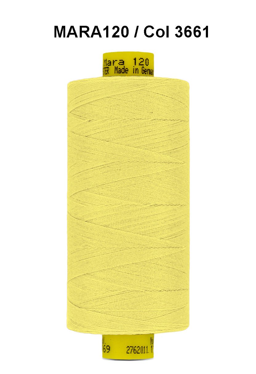 Gütermann Industrial Mara 120 Thread - SHADE CARD 1 & 2 - Galedi Pins