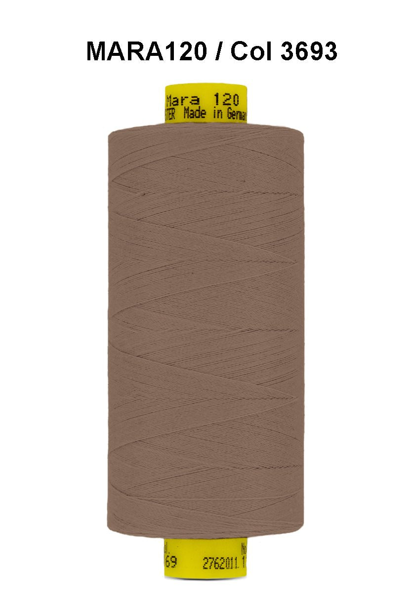 Gutermann Mara 120 thread, color 3693, on a 1000m spool.