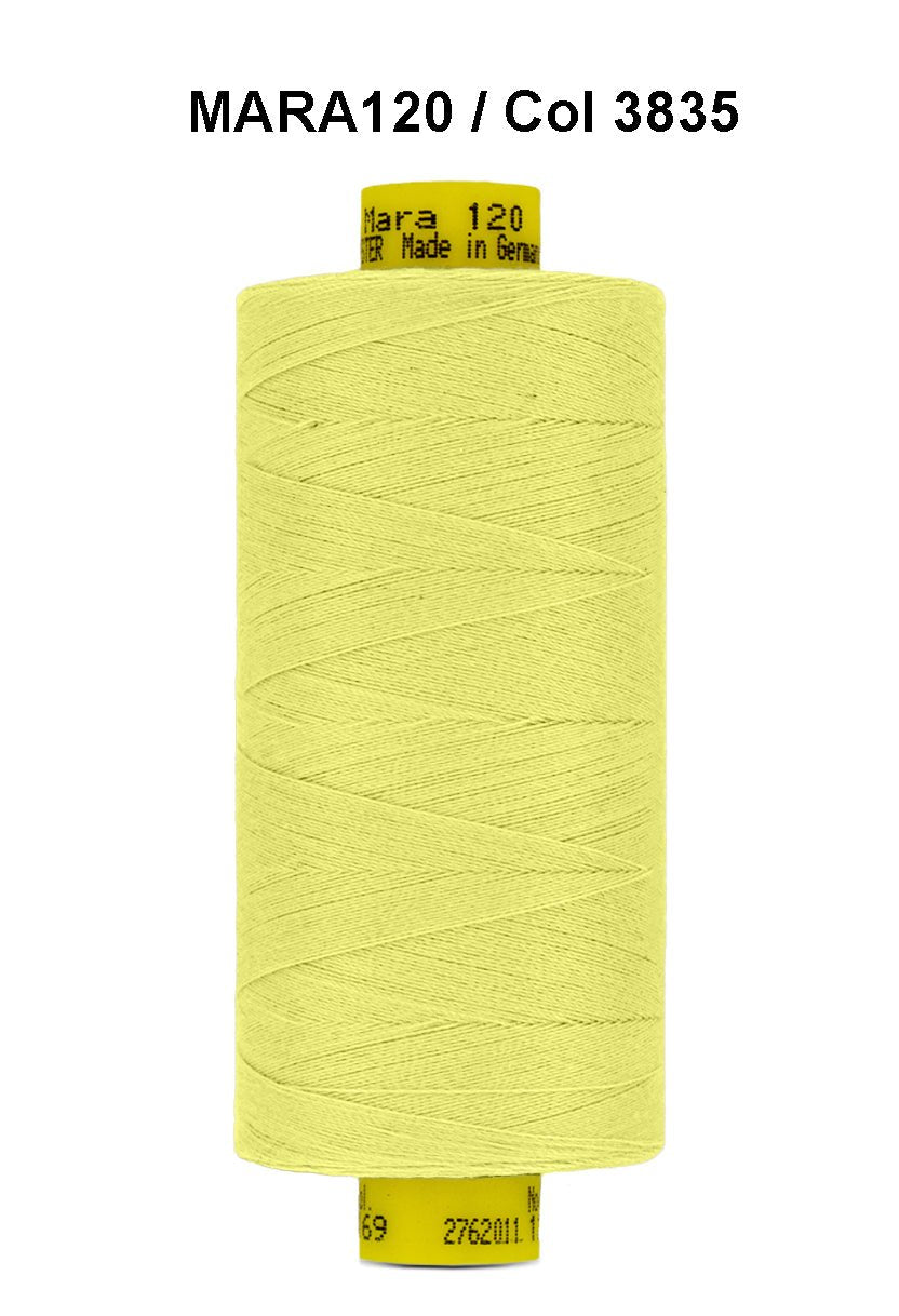 Gütermann Industrial Mara 120 Thread - SHADE CARD 29 & 30 - Galedi Pins