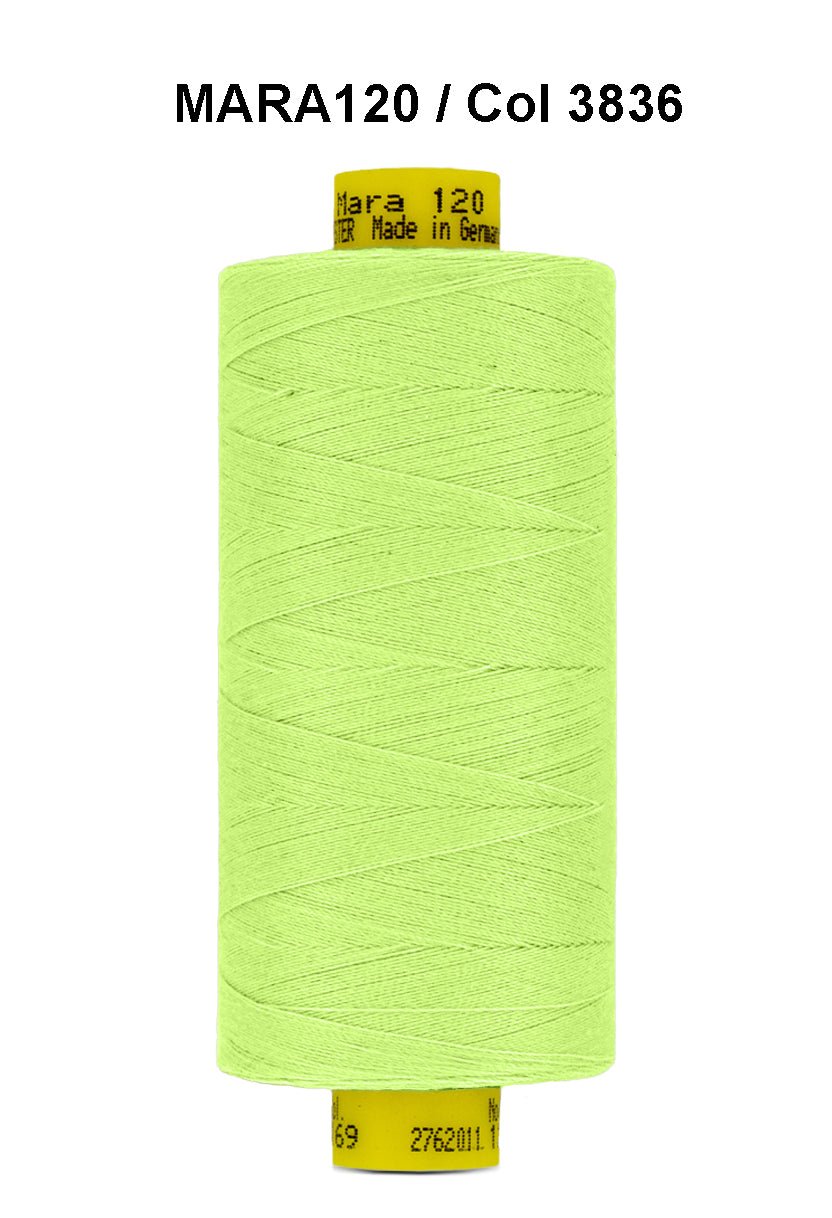 Gütermann Industrial Mara 120 Thread - SHADE CARD 29 & 30 - Galedi Pins