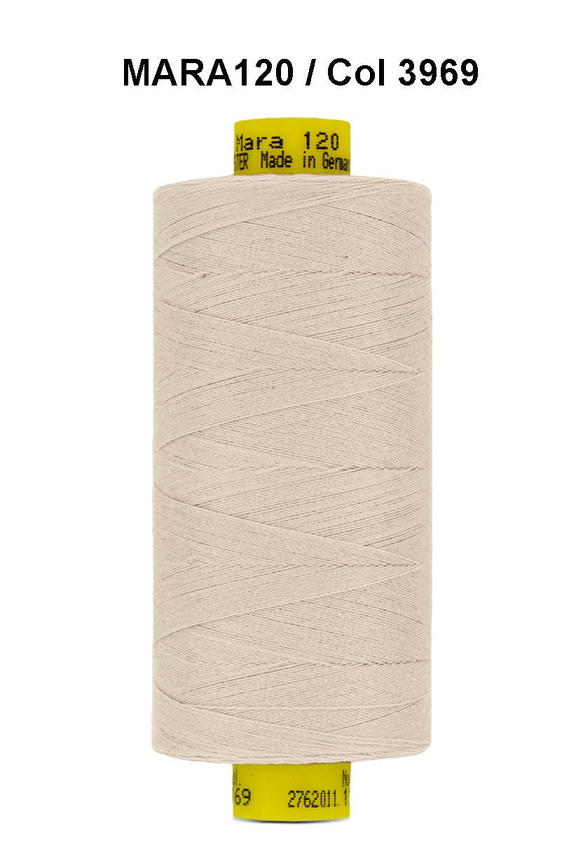 Gütermann Industrial Mara 120 Thread - SHADE CARD 25 to 28 - Galedi Pins