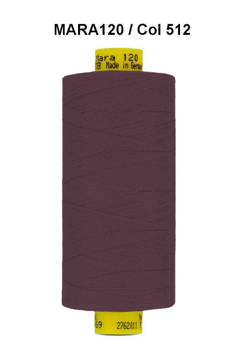 Mara 120 thread in color 512 on a spool.