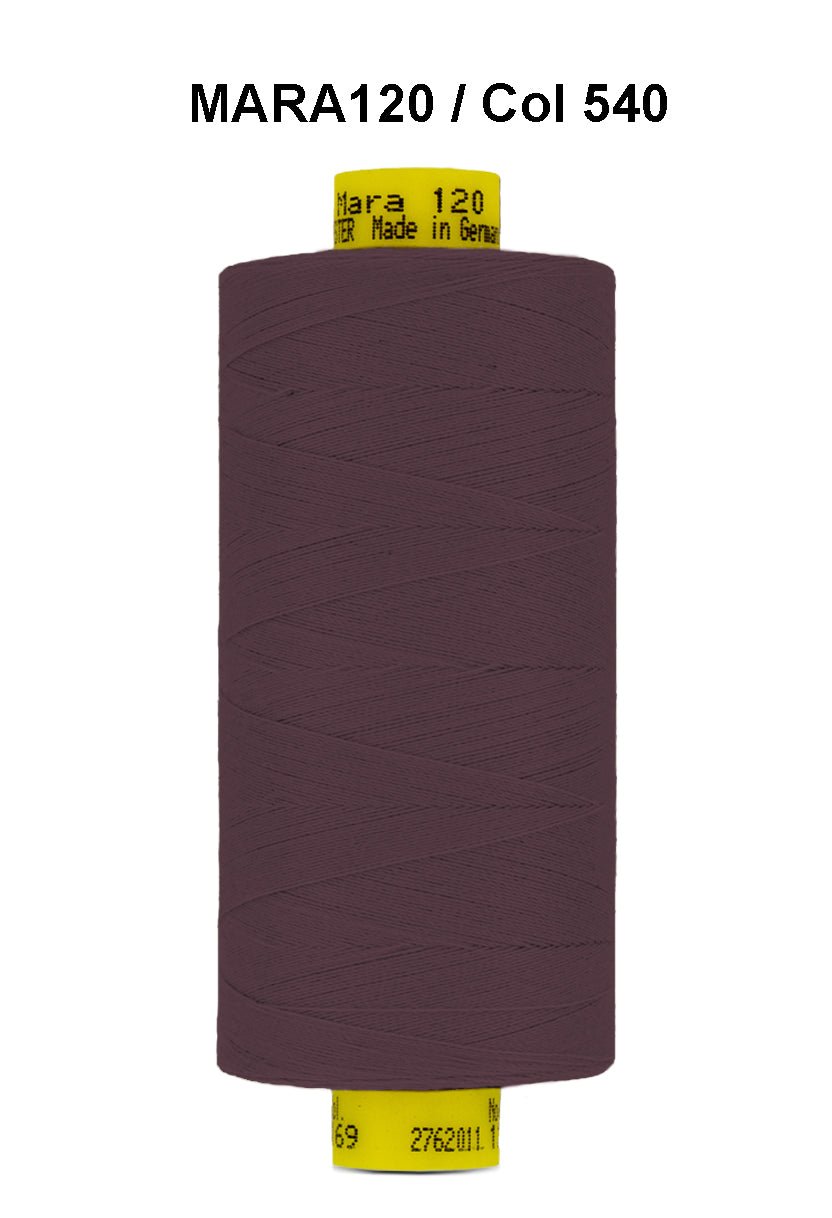 Gutermann Mara 120 thread, color 540, on a 1000m spool.
