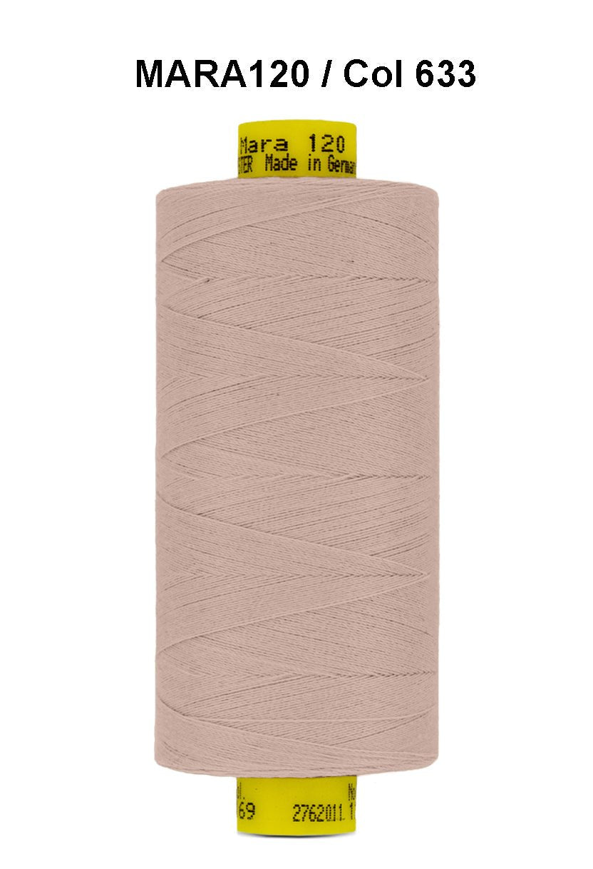 Gütermann Industrial Mara 120 Thread - SHADE CARD 25 to 28 - Galedi Pins