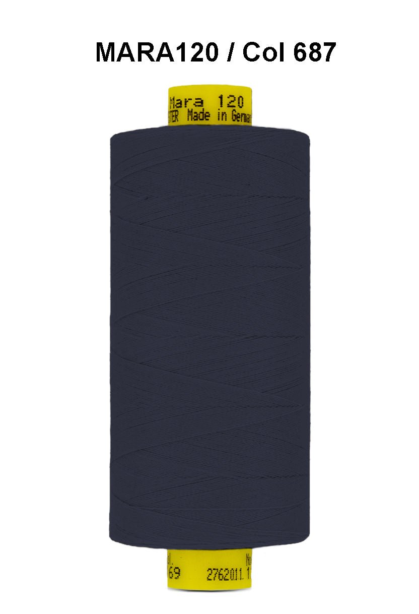 Gütermann Industrial Mara 120 Thread - SHADE CARD 21 to 24 - Galedi Pins