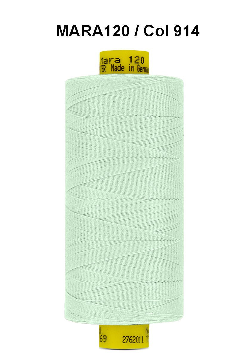 Gutermann Mara 120 thread, color 914, on a 1000m spool.