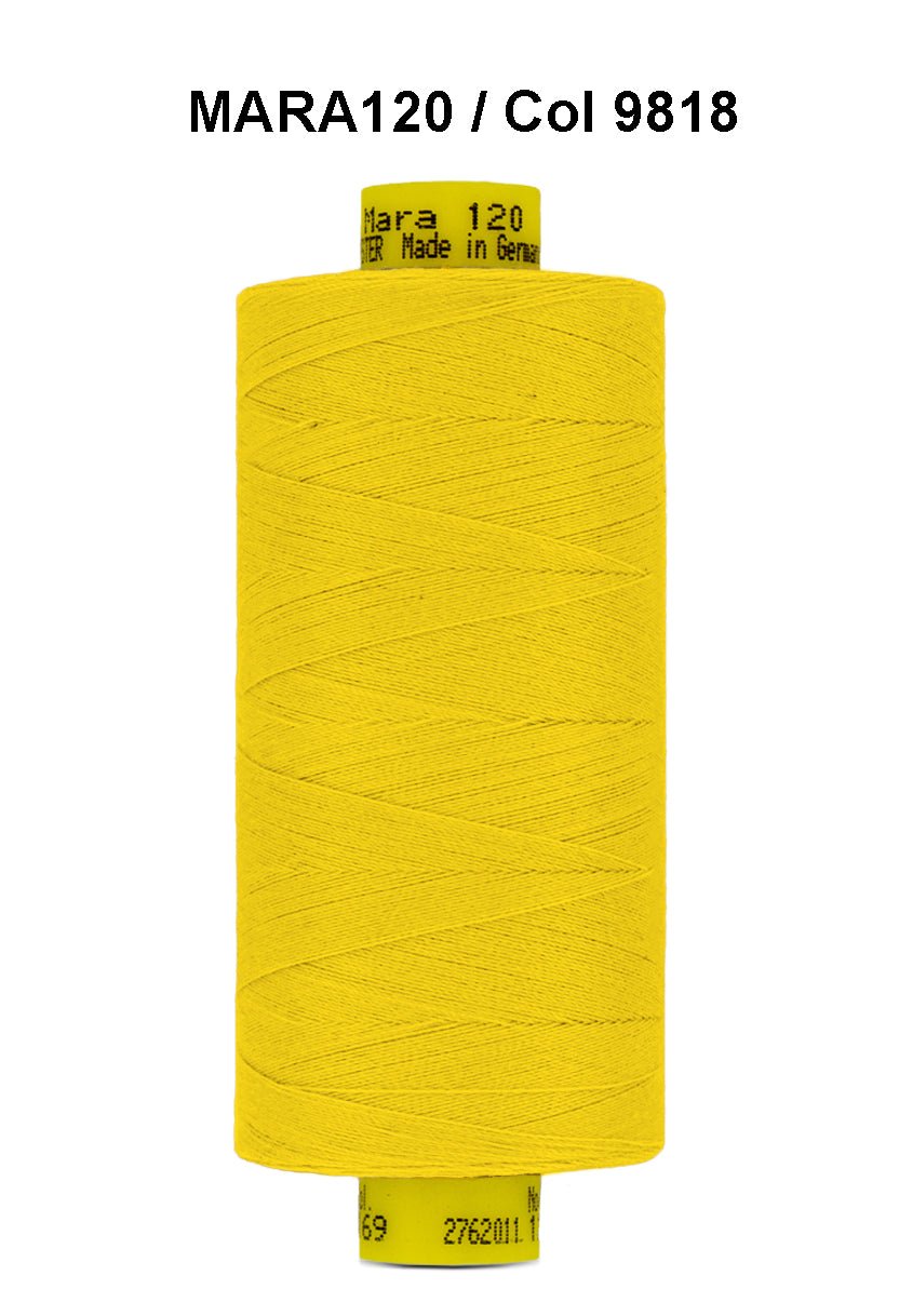 Gütermann Industrial Mara 120 Thread - SHADE CARD 1 & 2 - Galedi Pins