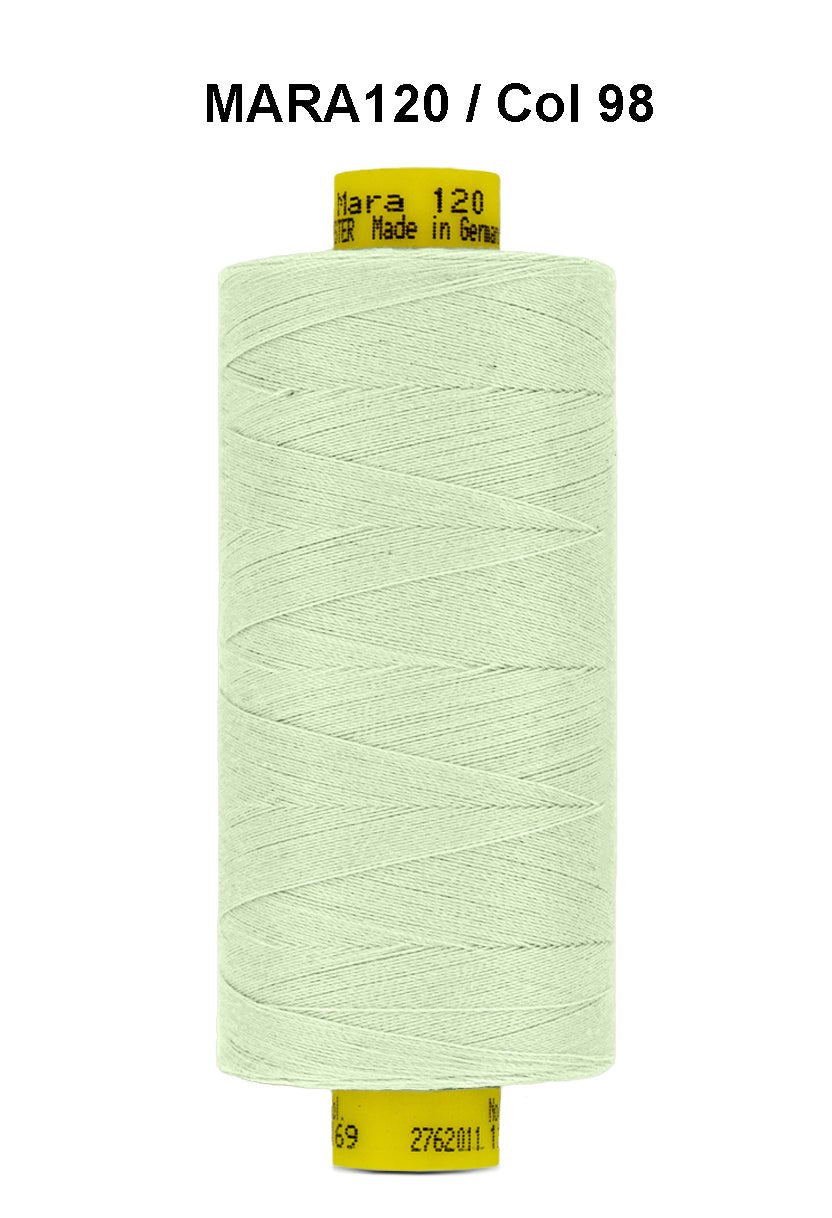 Gütermann Industrial Mara 120 Thread - SHADE CARD 21 to 24 - Galedi Pins