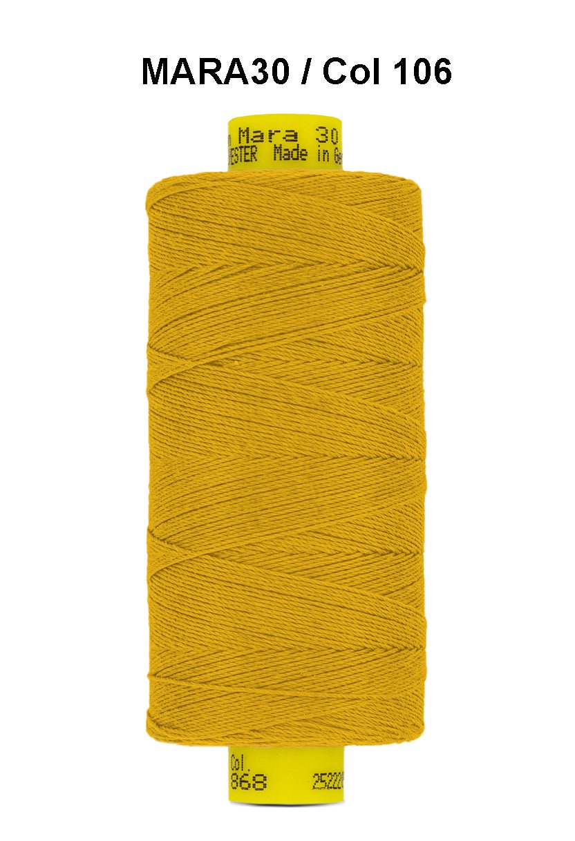 Gütermann Industrial Mara 30 Thread - SHADE CARD 1 & 2 - Galedi Pins