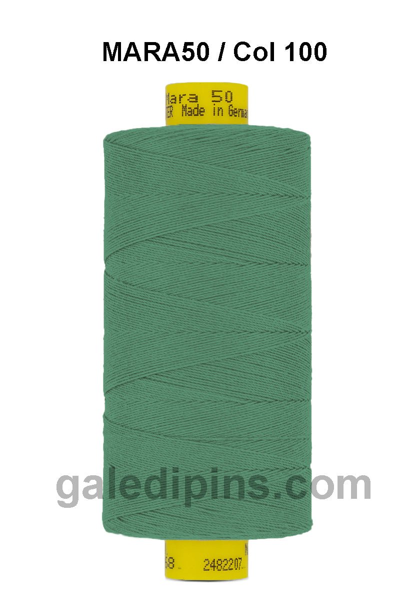 Gütermann Industrial Mara 50 Thread - SHADE CARD 12, 13 & 14 - Galedi Pins