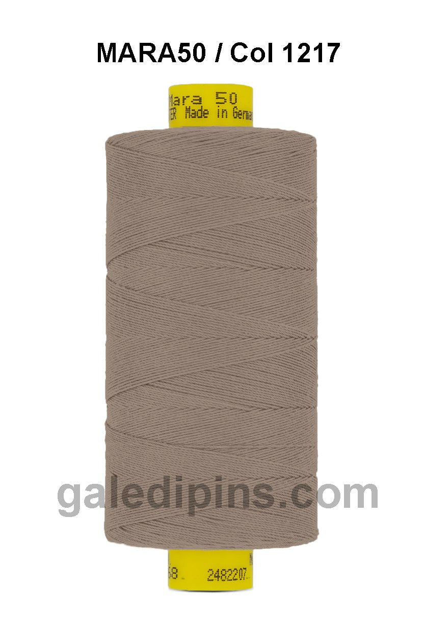 Gütermann Industrial Mara 50 Thread - SHADE CARD 15,16 & 17 - Galedi Pins