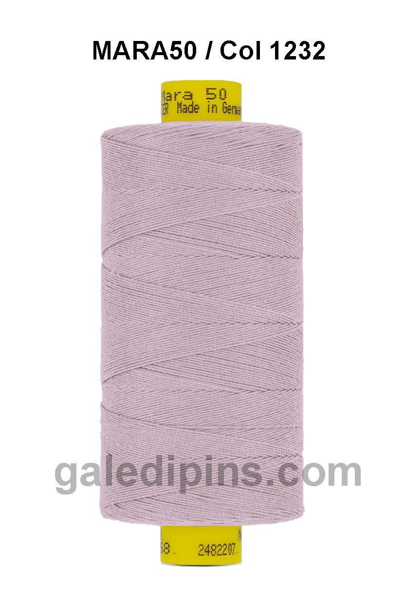 Gütermann Industrial Mara 50 Thread - SHADE CARD 7 & 8 - Galedi Pins