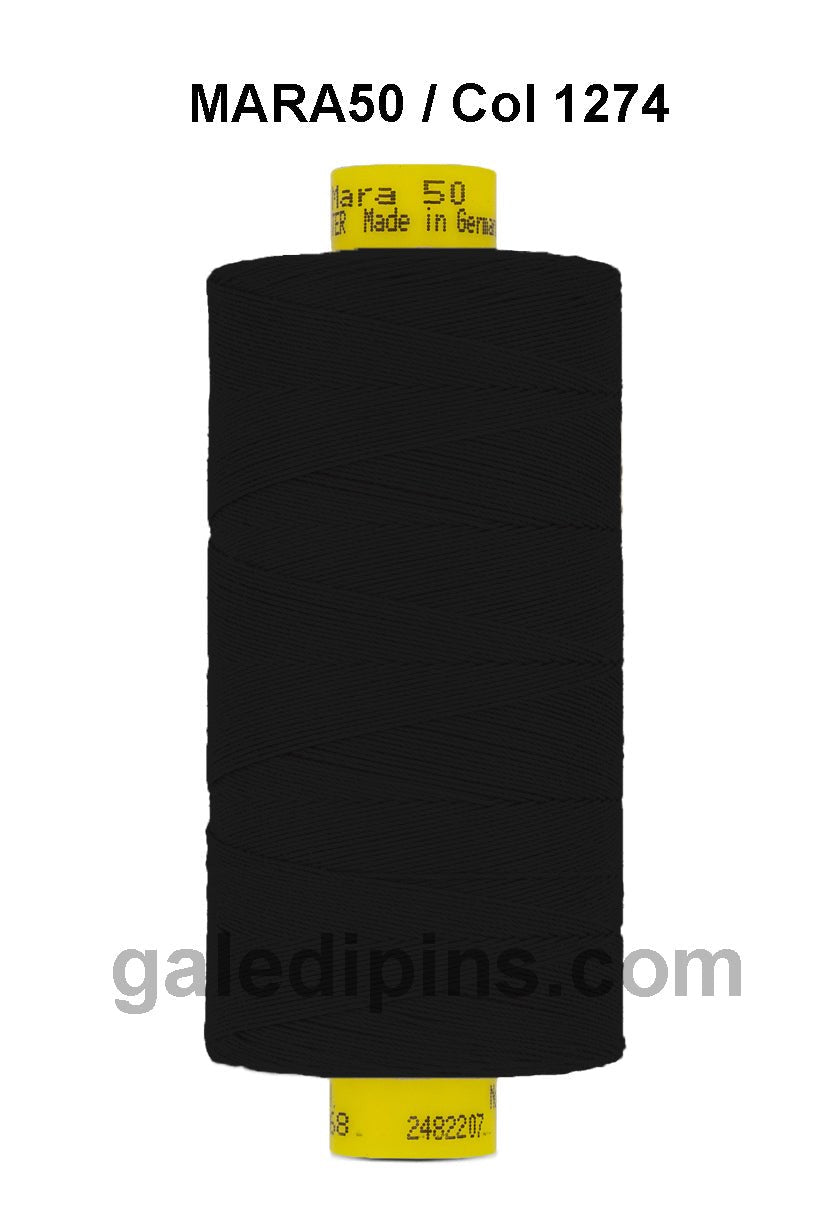 Gütermann Industrial Mara 50 Thread - SHADE CARD 15,16 & 17 - Galedi Pins