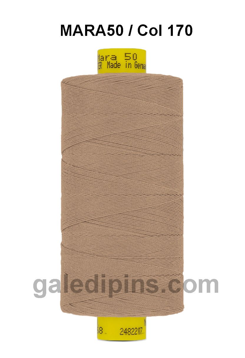 Gütermann Industrial Mara 50 Thread - SHADE CARD 1 & 2 - Galedi Pins