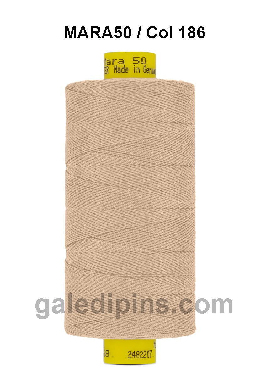 Gütermann Industrial Mara 50 Thread - SHADE CARD 1 & 2 - Galedi Pins