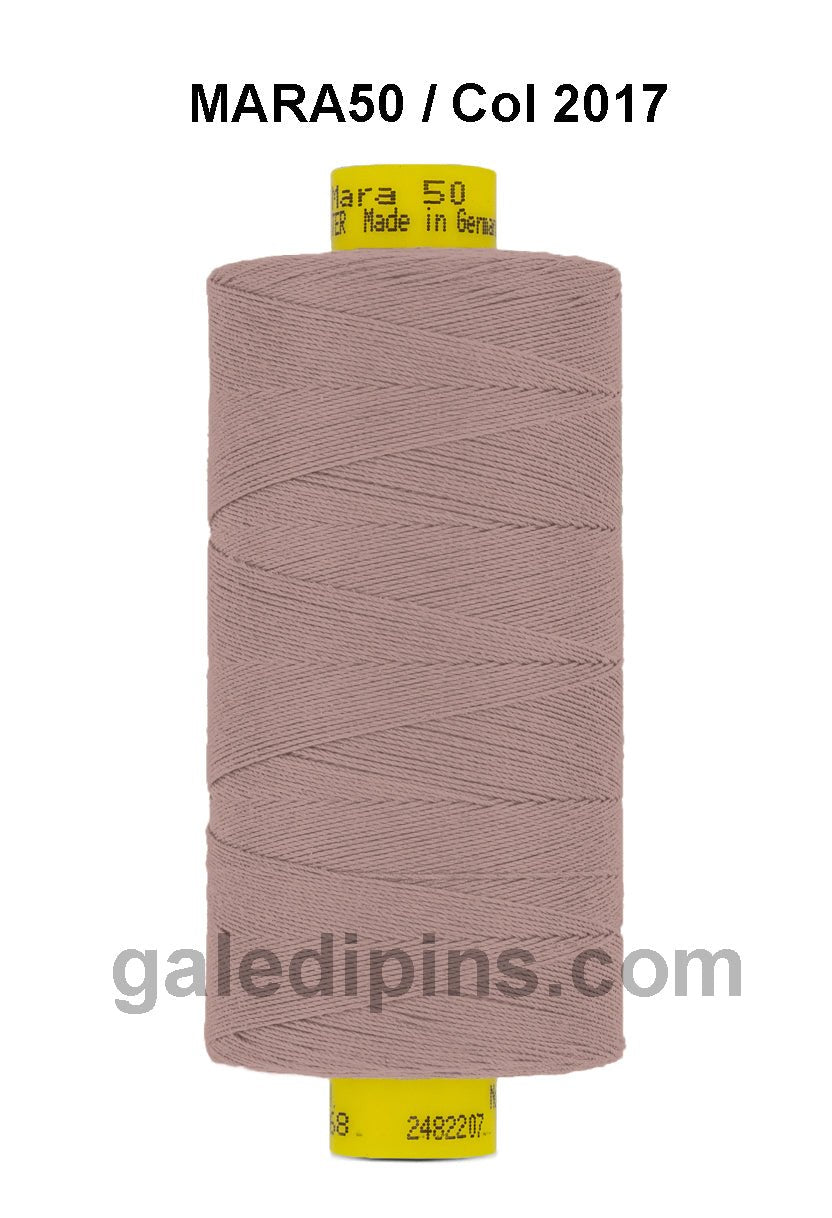 Gütermann Industrial Mara 50 Thread - SHADE CARD 7 & 8 - Galedi Pins