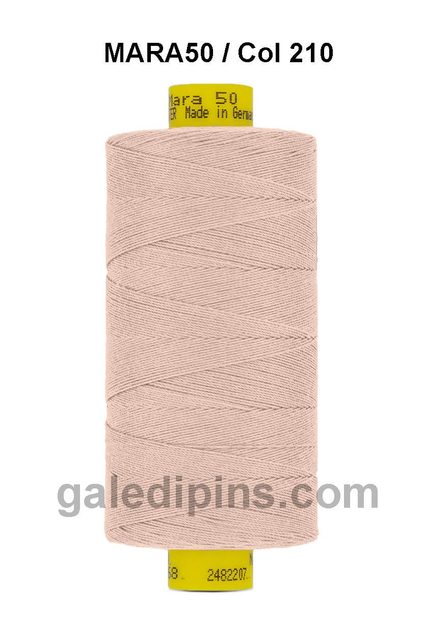 Gütermann Industrial Mara 50 Thread - SHADE CARD 5 & 6 - Galedi Pins