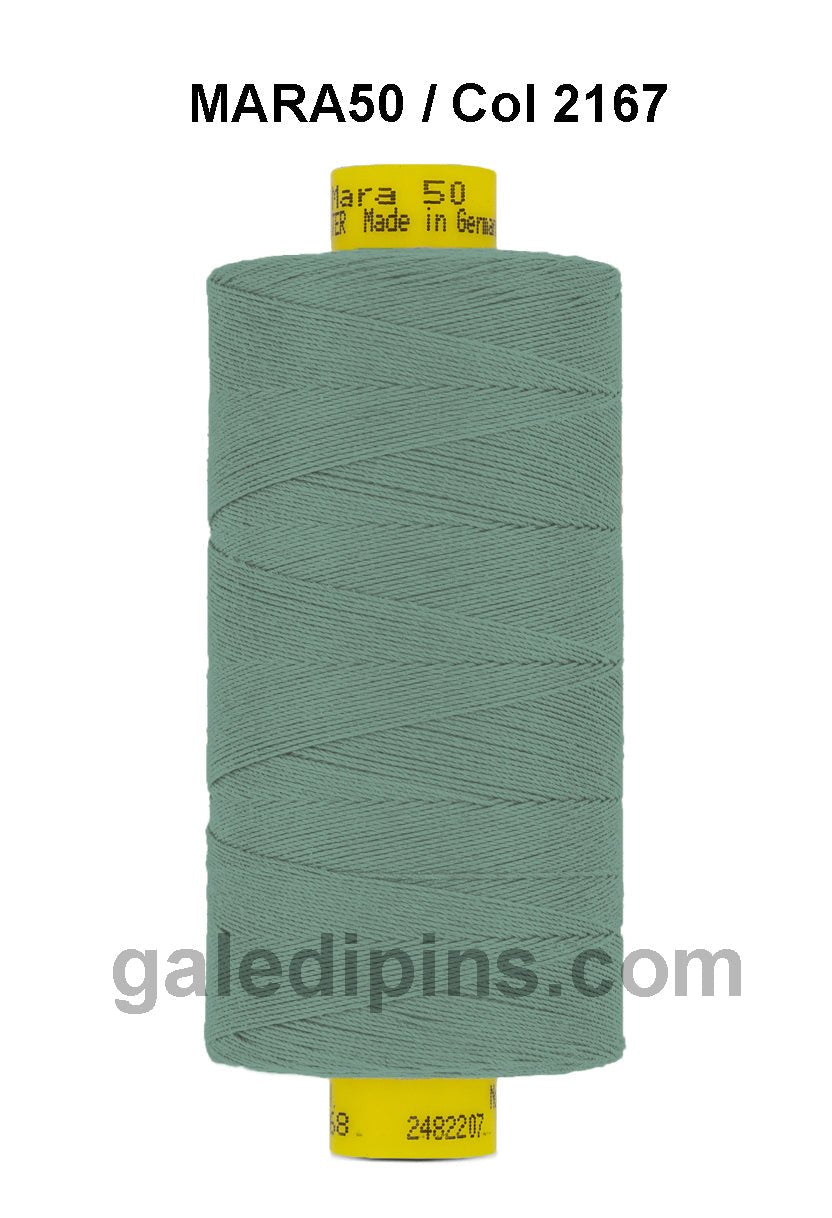 Gütermann Industrial Mara 50 Thread - SHADE CARD 9, 10 & 11 - Galedi Pins