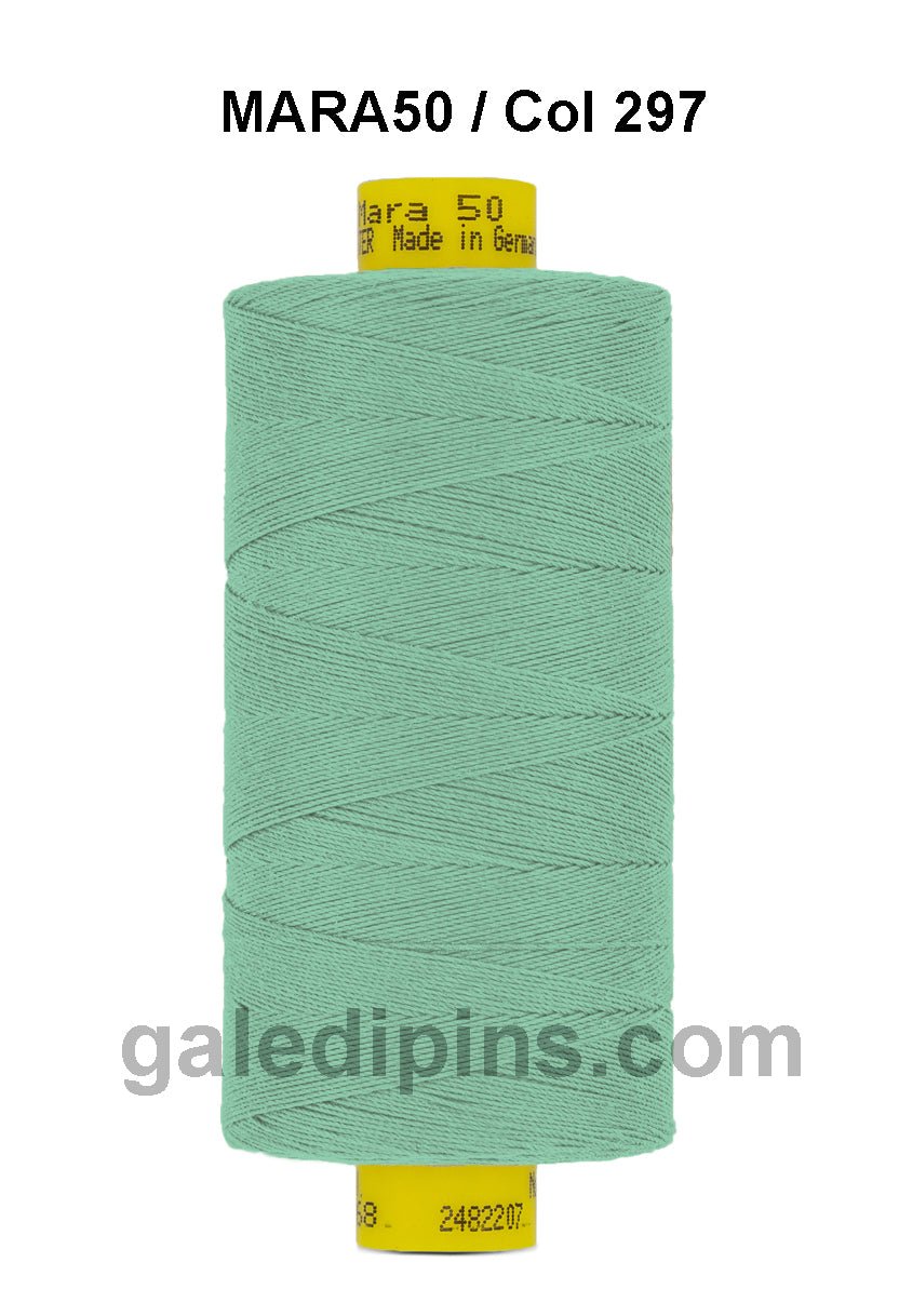 Gütermann Industrial Mara 50 Thread - SHADE CARD 12, 13 & 14 - Galedi Pins