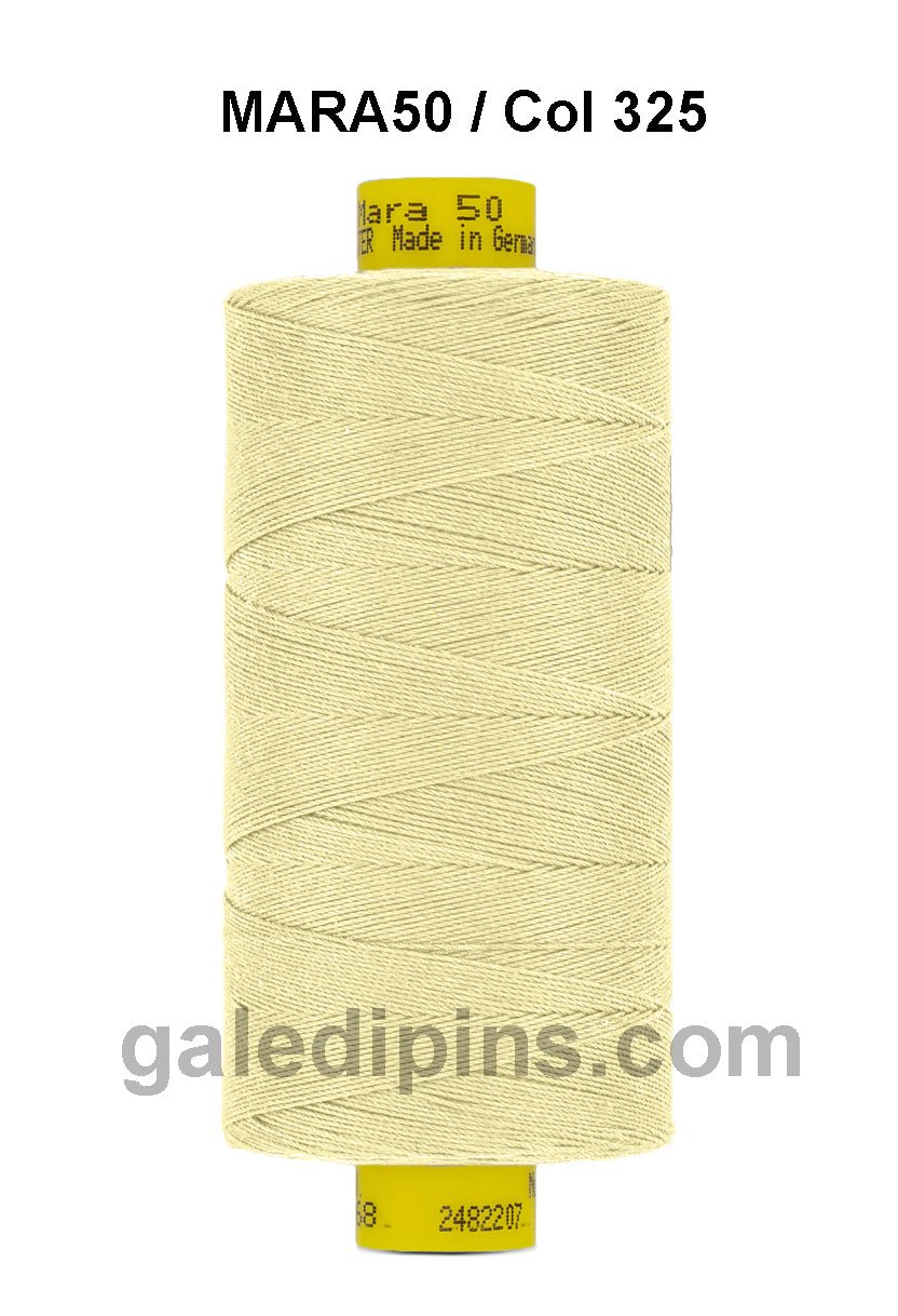 Gütermann Industrial Mara 50 Thread - SHADE CARD 1 & 2 - Galedi Pins