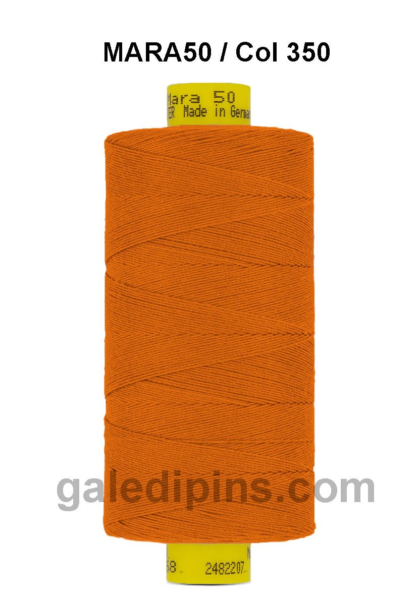 Gütermann Industrial Mara 50 Thread - SHADE CARD 1 & 2 - Galedi Pins