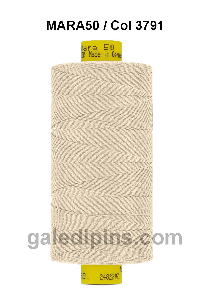 Gütermann Industrial Mara 50 Thread - SHADE CARD 1 & 2 - Galedi Pins