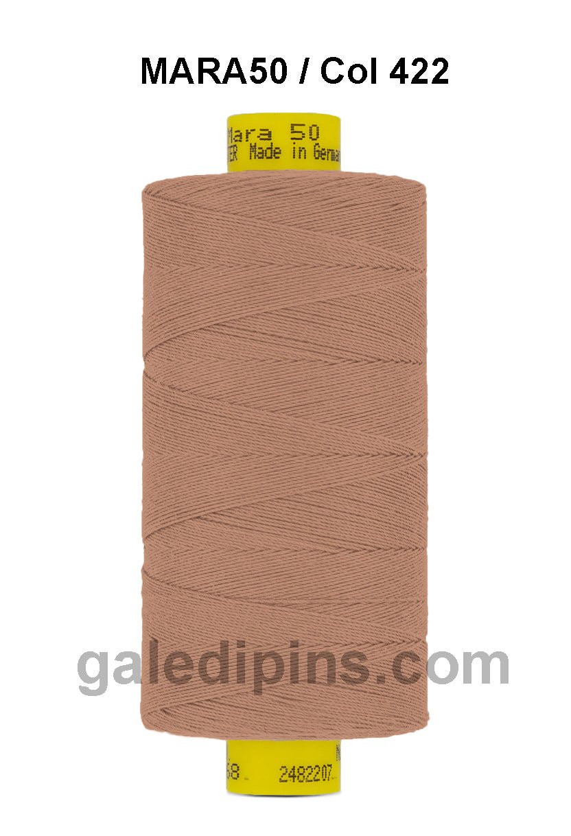 Gütermann Industrial Mara 50 Thread - SHADE CARD 5 & 6 - Galedi Pins