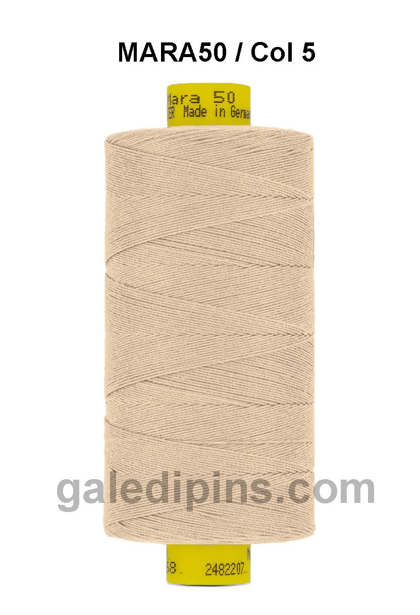 Gütermann Industrial Mara 50 Thread - SHADE CARD 5 & 6 - Galedi Pins