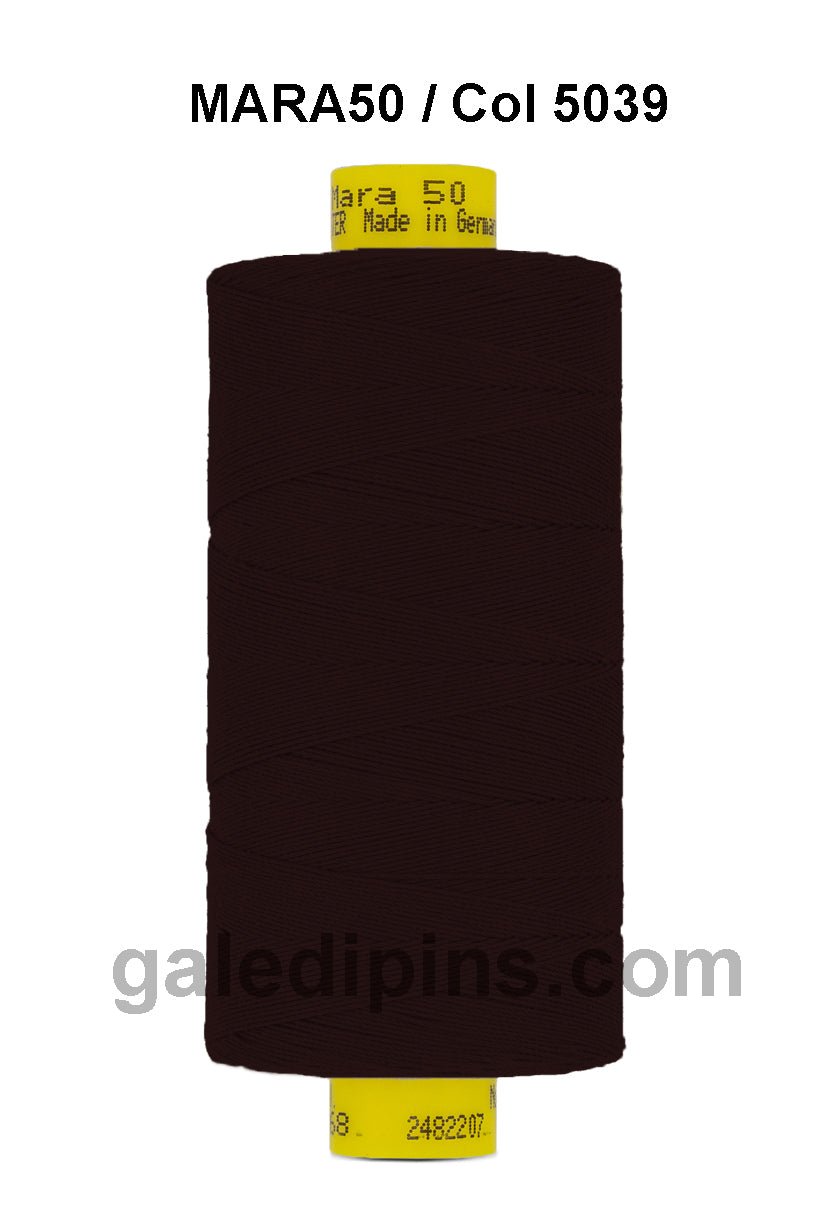 Gütermann Industrial Mara 50 Thread - SHADE CARD 7 & 8 - Galedi Pins