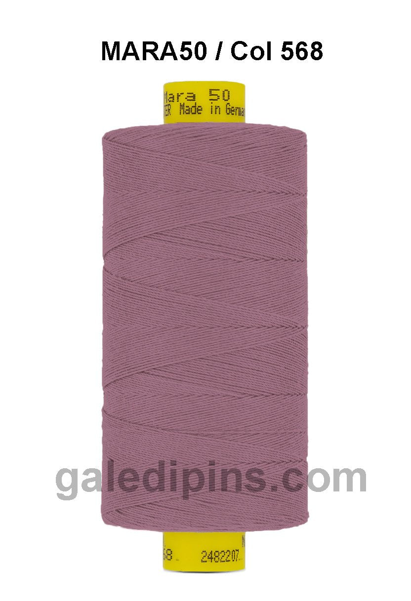 Gütermann Industrial Mara 50 Thread - SHADE CARD 5 & 6 - Galedi Pins