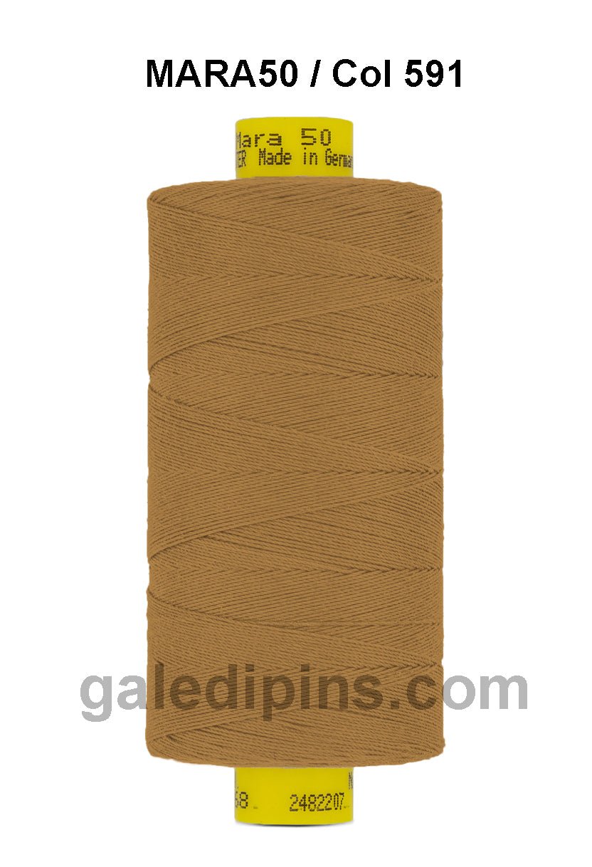 Gütermann Industrial Mara 50 Thread - SHADE CARD 1 & 2 - Galedi Pins