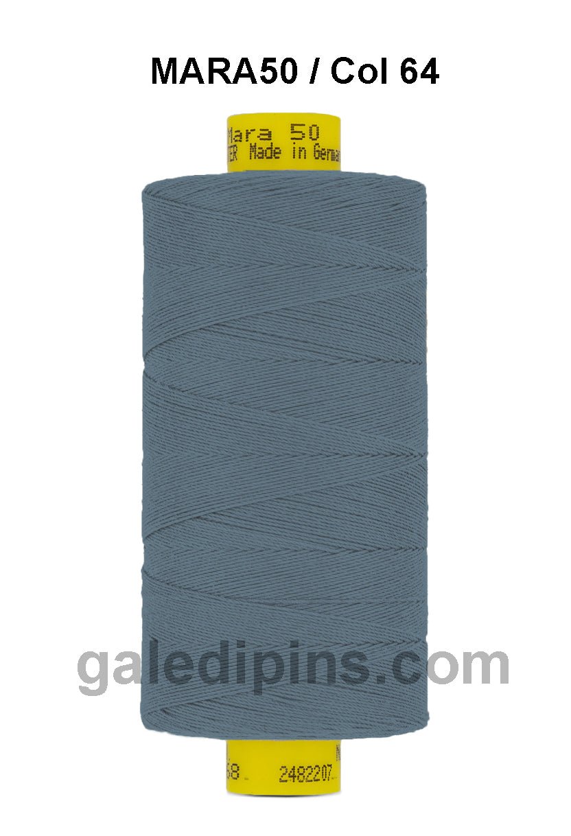 Gütermann Industrial Mara 50 Thread - SHADE CARD 9, 10 & 11 - Galedi Pins