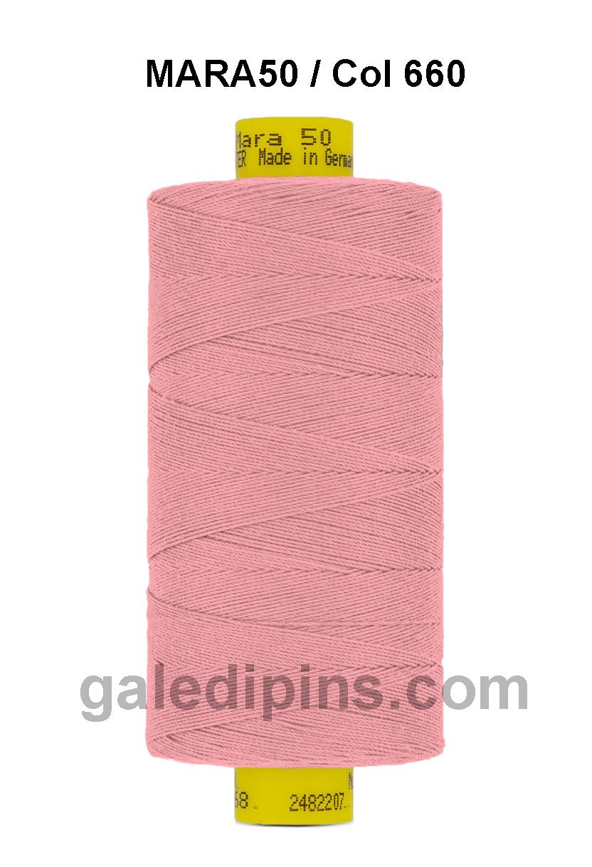 Gütermann Industrial Mara 50 Thread - SHADE CARD 5 & 6 - Galedi Pins