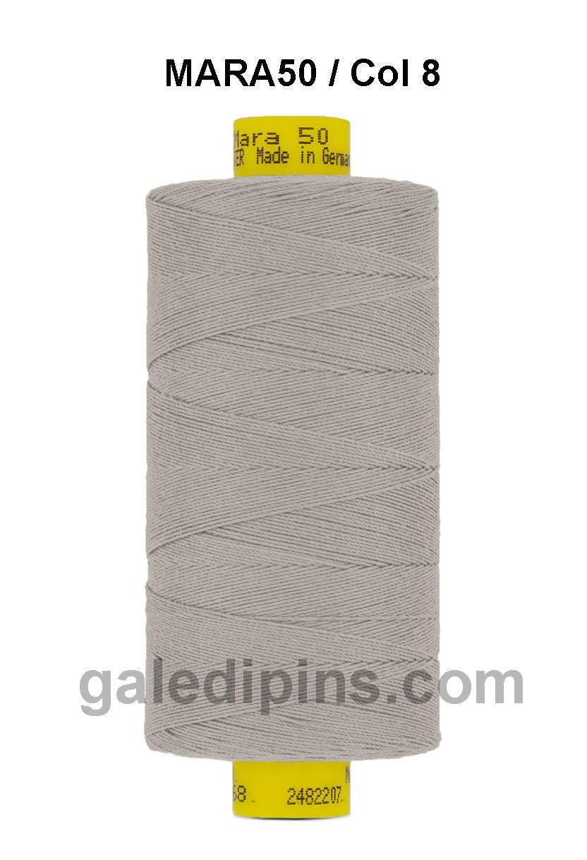 Gütermann Industrial Mara 50 Thread - SHADE CARD 15,16 & 17 - Galedi Pins