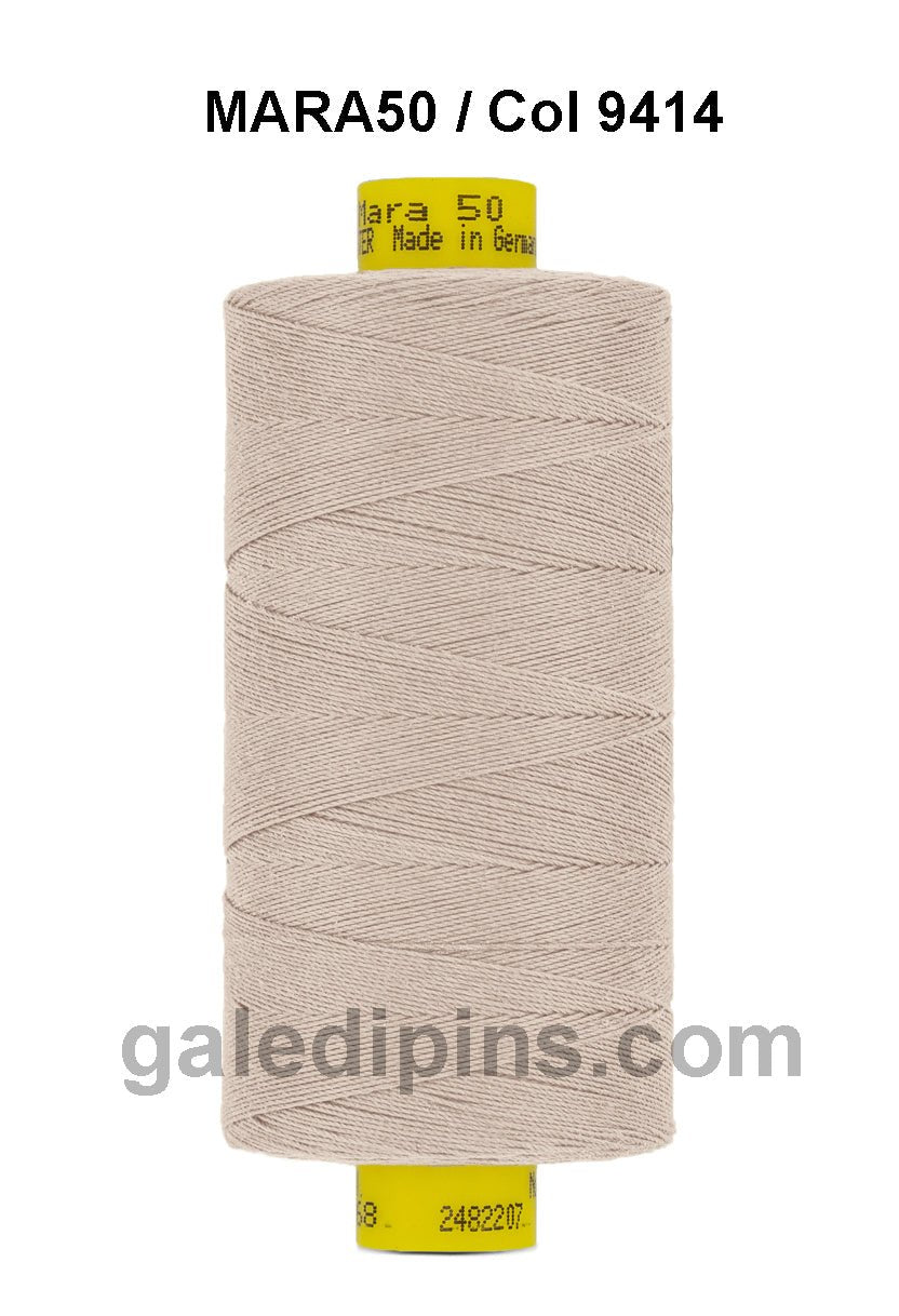 Gütermann Industrial Mara 50 Thread - SHADE CARD 1 & 2 - Galedi Pins