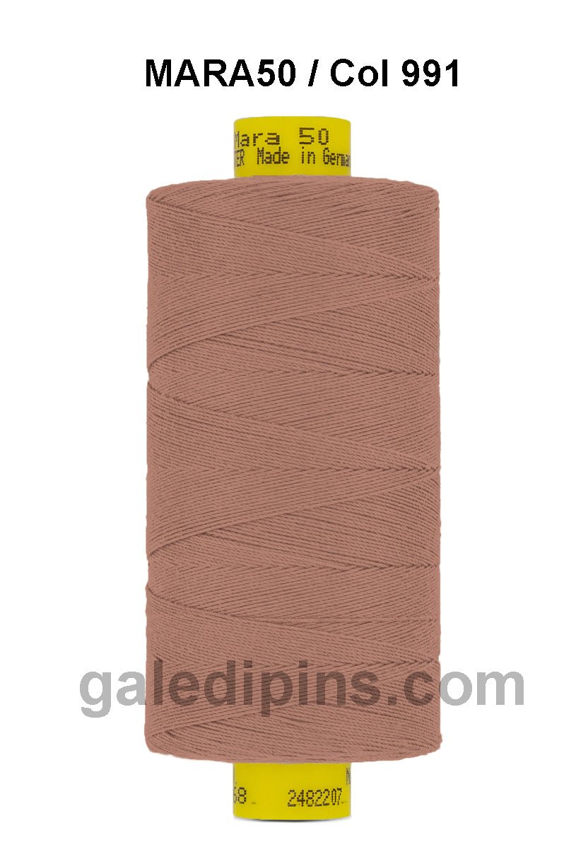 Gütermann Industrial Mara 50 Thread - SHADE CARD 5 & 6 - Galedi Pins