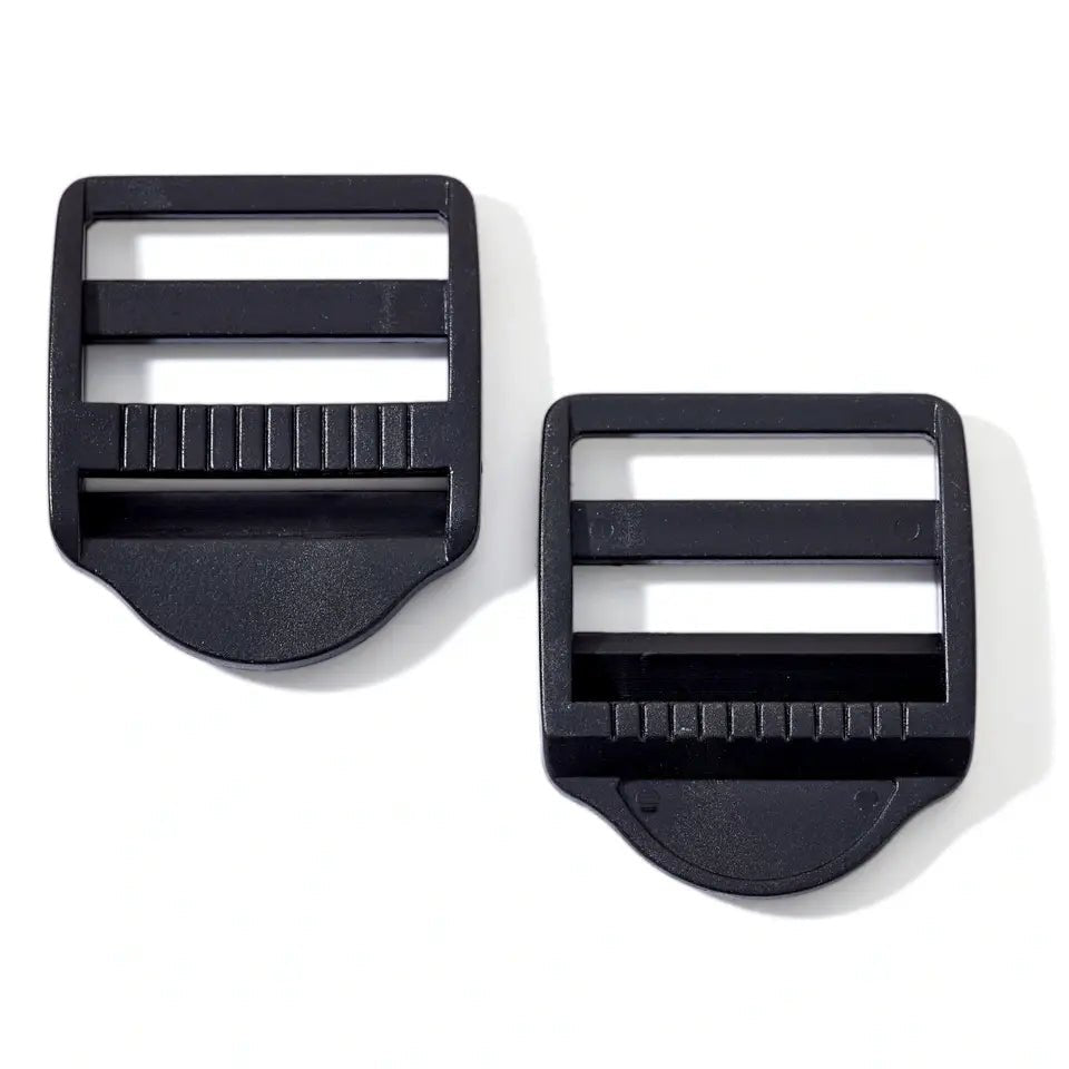 Clamp adjusting buckles, 40mm, black - Galedi Pins