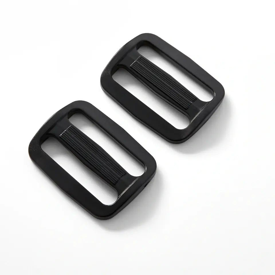 Adjusting buckles, 40mm, black - Galedi Pins