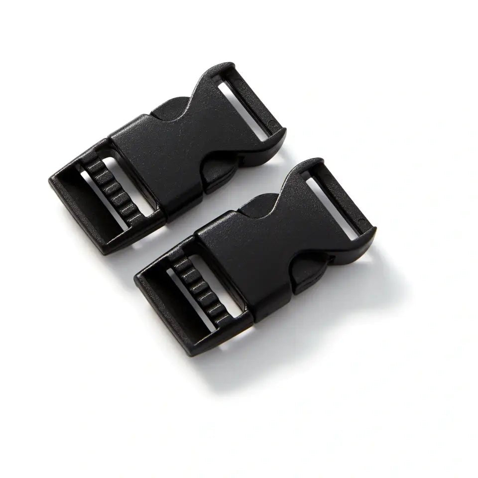Clip buckles strong, 16mm, black - Galedi Pins