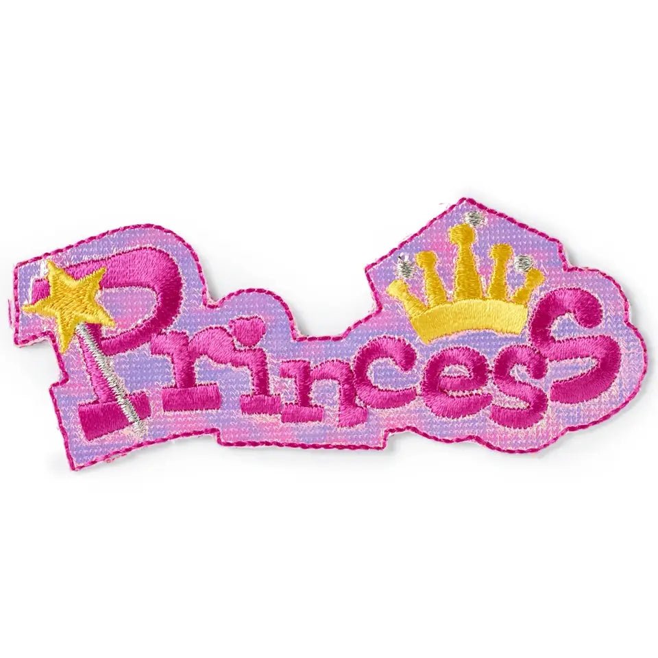 Applique princess, pink - Galedi Pins