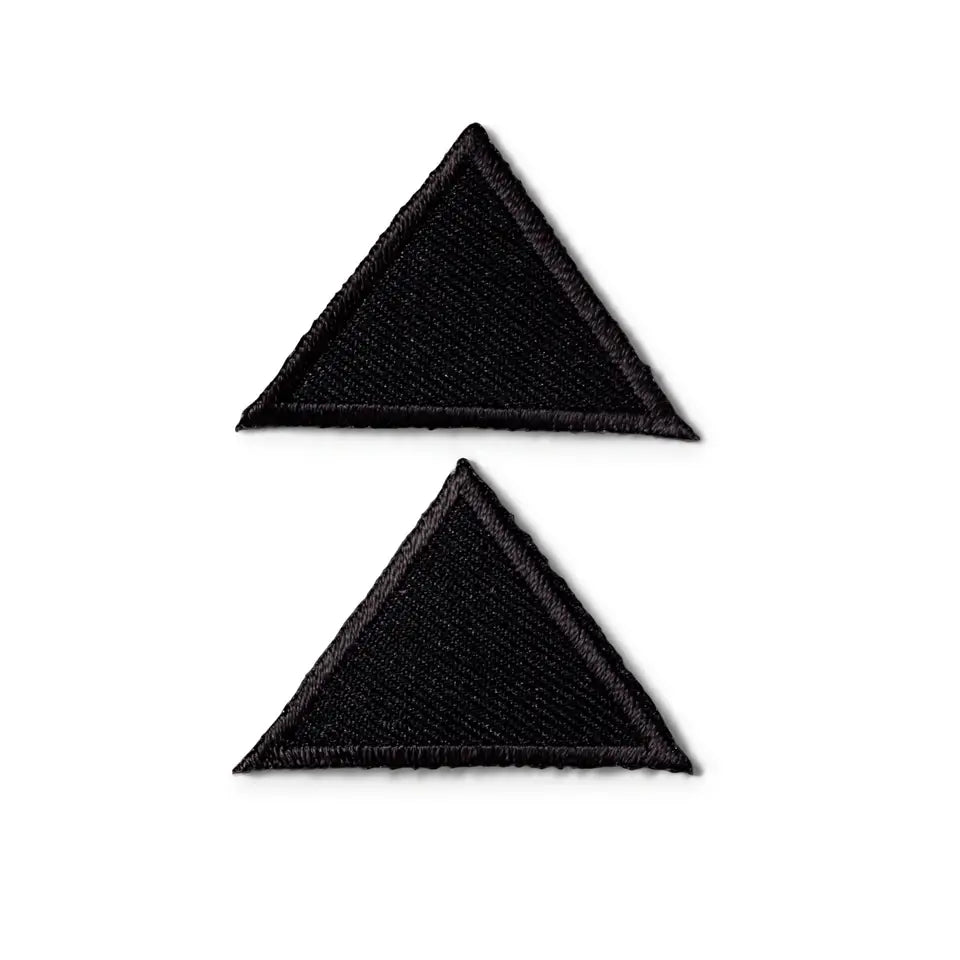 Applique triangles, large - Galedi Pins