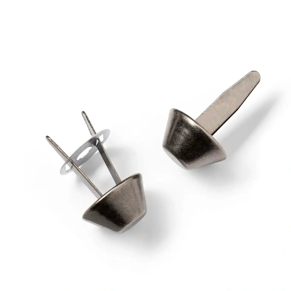 Base nails 15mm, antique silver - Galedi Pins