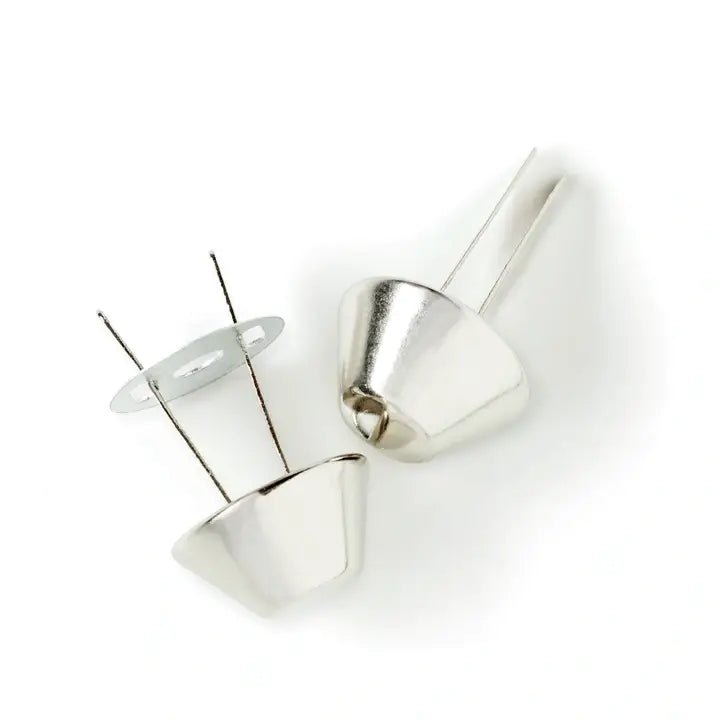 Base nails 15mm, silver - coloured PRYM - Galedi Pins
