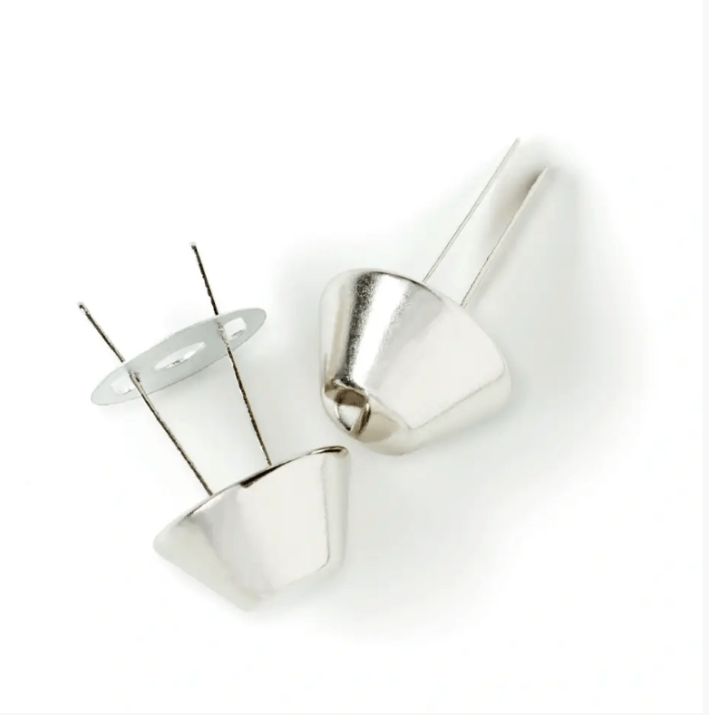 Base nails 15mm, silver - coloured PRYM - Galedi Pins