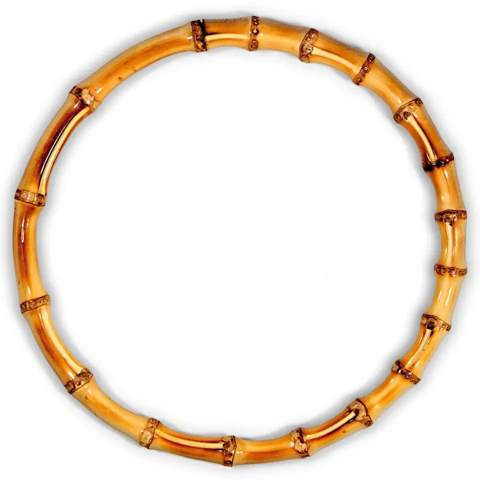 Bag handle loops Keiko, bamboo - Galedi Pins