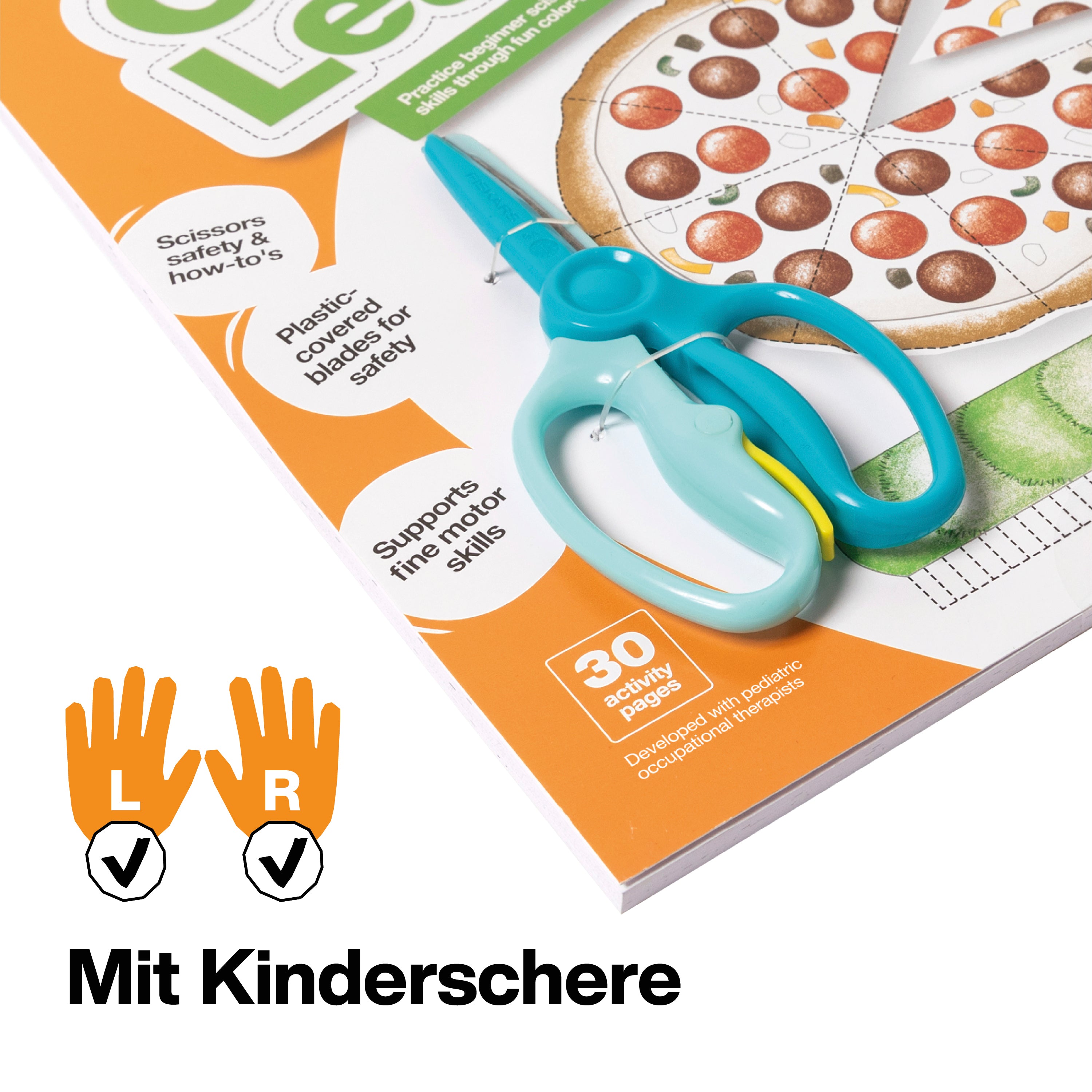 Fiskars Kids Training Scissors & Activity Book (3+)