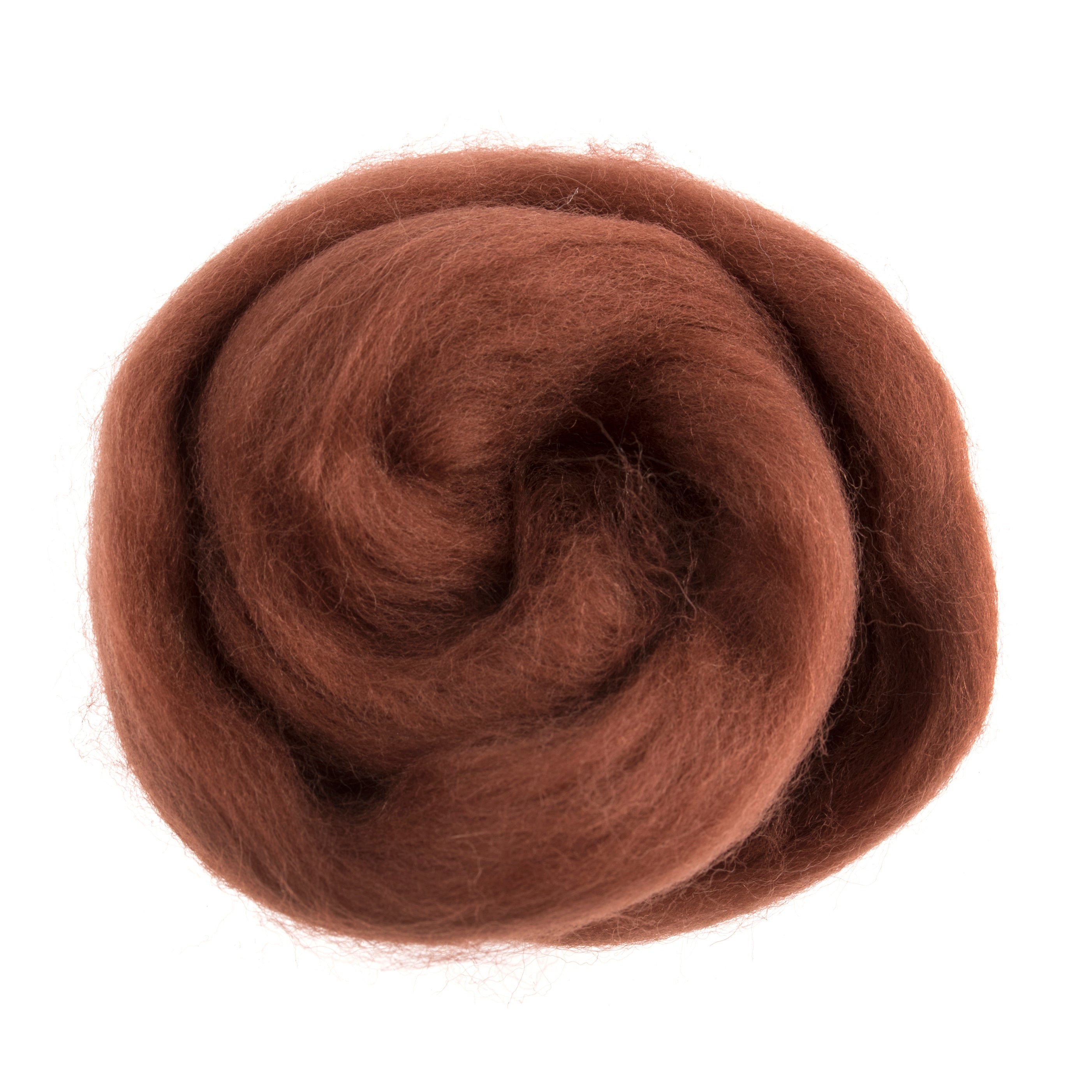 Trimits Natural Wool Roving – 10g Colorfast Fiber for Felting & Crafts