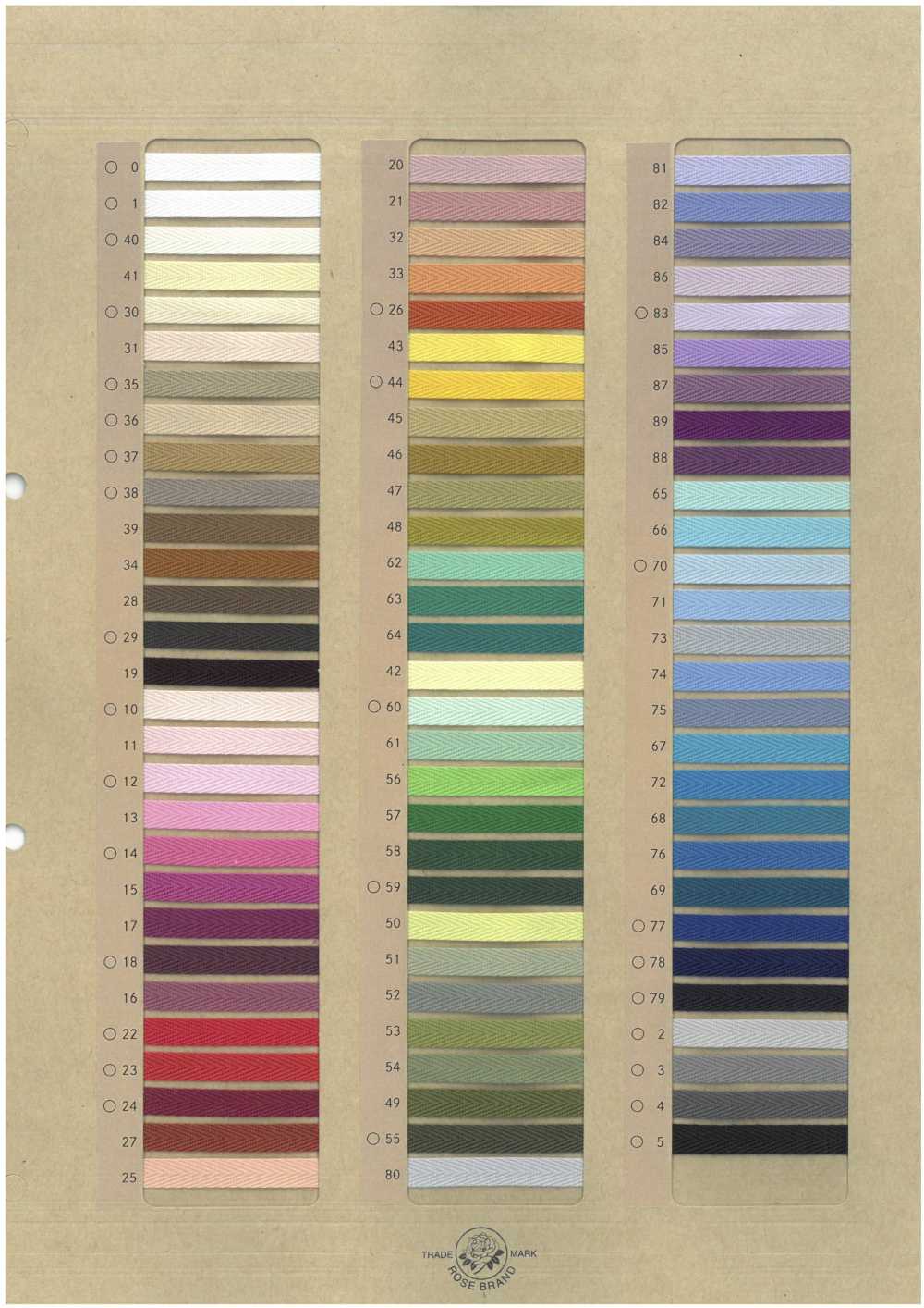 Recycled Polyester Herringbone Ribbon, No6025 - Galedi Pins