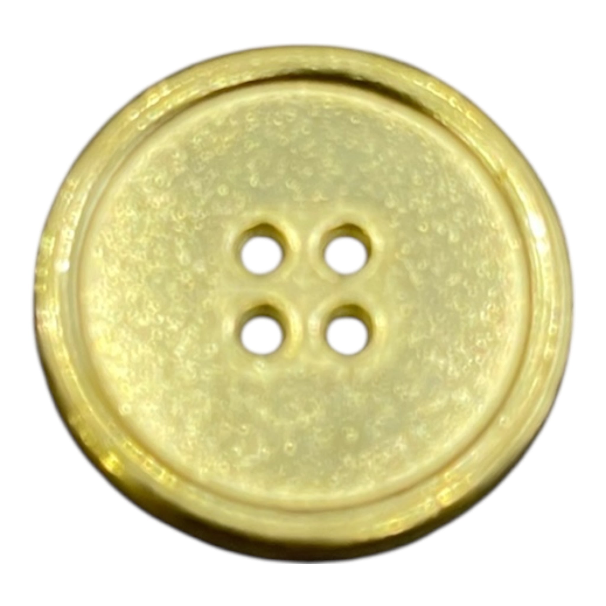 Galedi Pins Gold Metal Button – 4 Hole, 25mm Shiny Finish